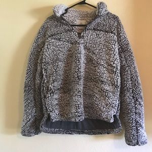 Thread and Supply Pullover- Grey / Gray